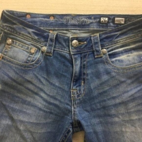 MISS ME Jeans Crop - Picture 5 of 8